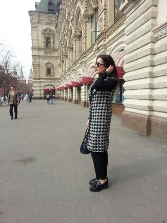 Жилет куриная лапка