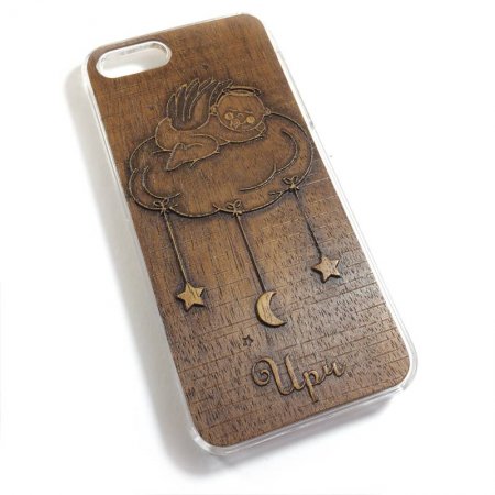 Превью Чехол для iPhone 5 из дерева