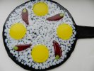 Часы-сковородка