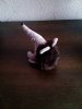 Игрушка выполнена из меха и ткани. Мягкая. Сделала с душой.