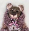 Мишутка вязаная интерьерная игрушка