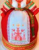 Кукла оберег в русском стиле на чайник Макошь.