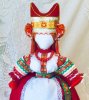 Кукла оберег в русском стиле на чайник Макошь.