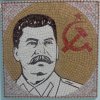 Мозаичное панно СТАЛИН