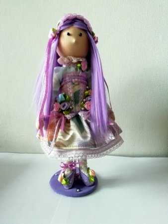 Превью Кукла текстильная, интерьерная