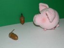 Свиношарик розовый 8см