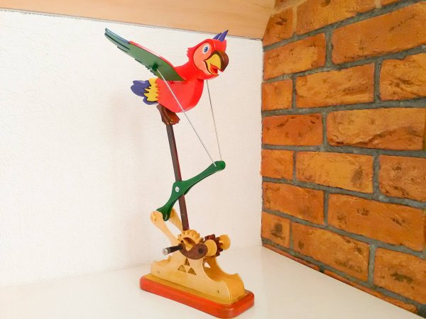 Игрушка деревянная Попугай