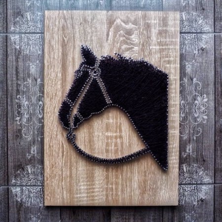 Превью Картина в стиле String Art
