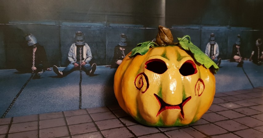 Светильник тыква 