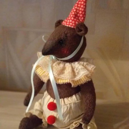Мишка клоун