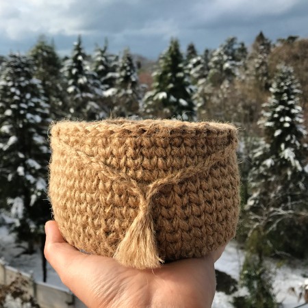 Корзины из джута